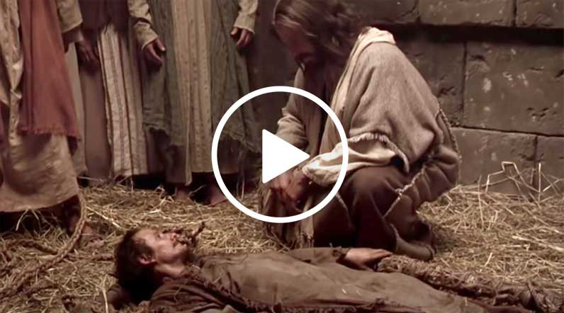 Jesús perdona pecados y sana a un paralítico